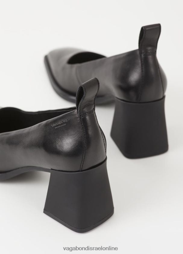 Vagabond עור שחור נשים משאבות הדדה 4NN08F107 הַנעָלָה
