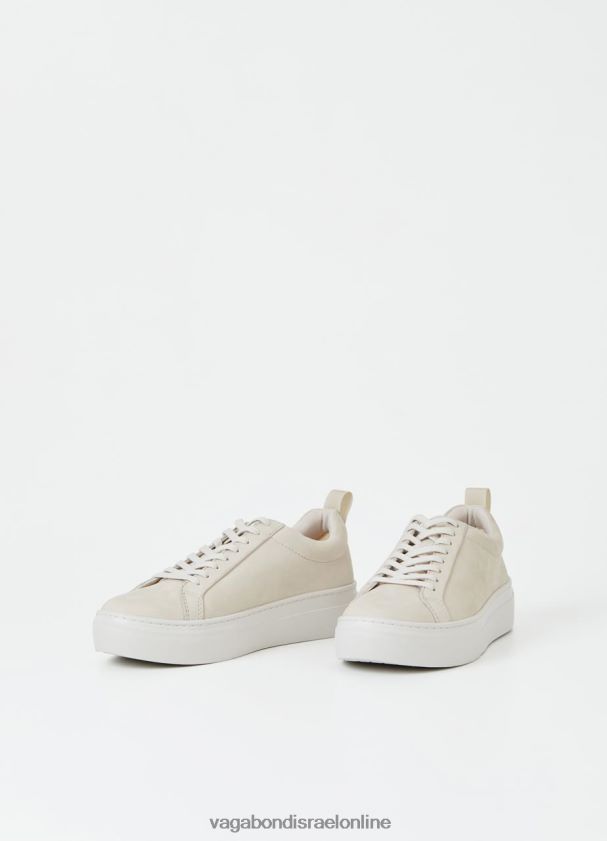 Vagabond נובוק אוף לבן נשים נעלי ספורט פלטפורמת זואי 4NN08F181 הַנעָלָה