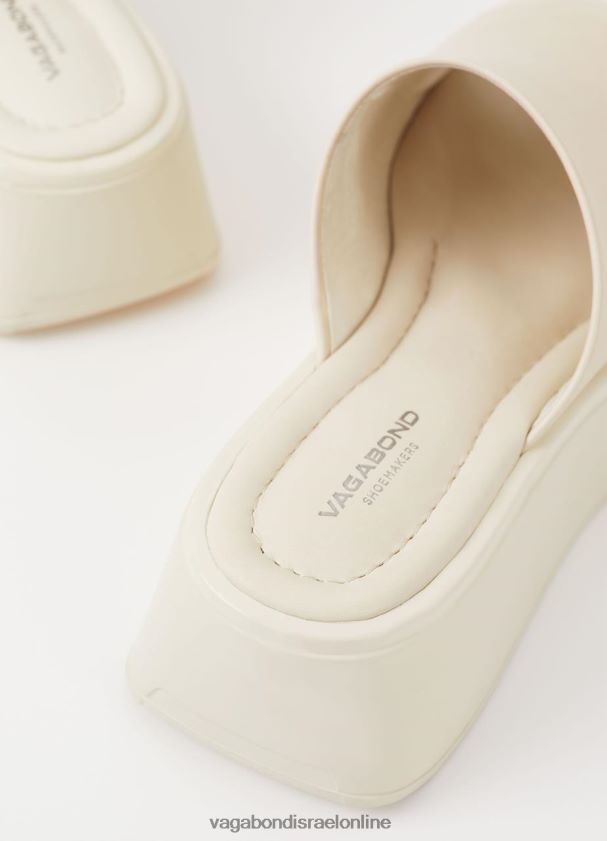 Vagabond עור לבן נשים סנדלי קורטני 4NN08F64 הַנעָלָה