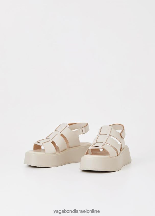 Vagabond עור לבן נשים סנדלי קורטני 4NN08F71 הַנעָלָה