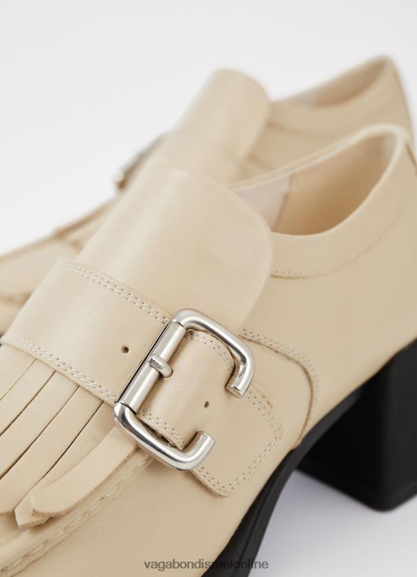 Vagabond עור בז' נשים ansie loafer 4NN08F139 הַנעָלָה